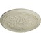 Ekena Millwork Luton Ceiling Medallion (Fits Canopies up to 1 1/8"), Hand-Painted Clear Yellow, 15 3/4"OD x 5/8"P CM16LUCYF - alternate 4